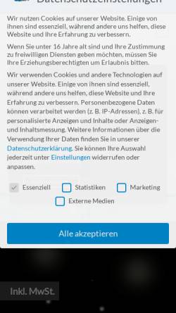 Vorschau der mobilen Webseite www.ej-24.de, E. J. Reinigungssysteme Vertriebs-GmbH
