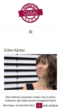 Vorschau der mobilen Webseite www.selbstmarketing.de, Objektiv - Christine Öttl und Gitte Härter