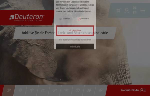 Vorschau von www.deuteron.com, Deuteron GmbH
