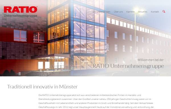 Vorschau von www.ratio.de, Ratio Entwicklungen GmbH