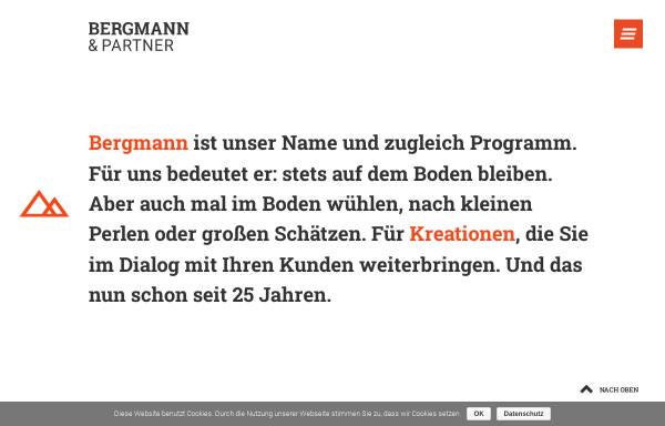 Vorschau von bergmann-und-partner.de, Bergmann & Partner Agentur für Werbung und Verkaufsförderung GmbH