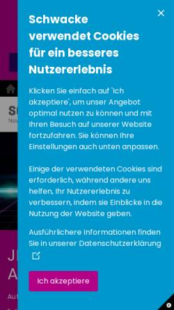 Vorschau der mobilen Webseite www.schwacke.de, Schwacke.de