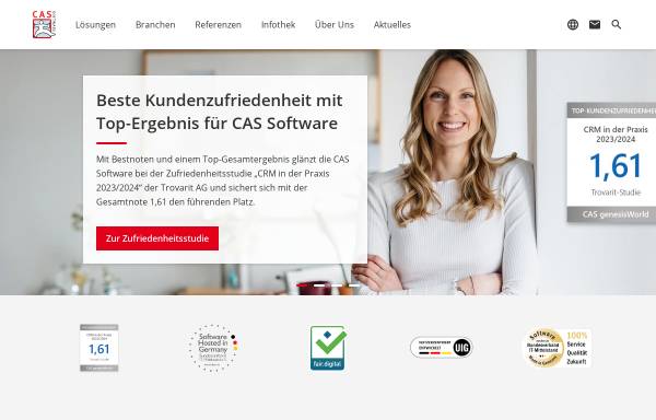 Vorschau von www.cas.de, CAS Software AG