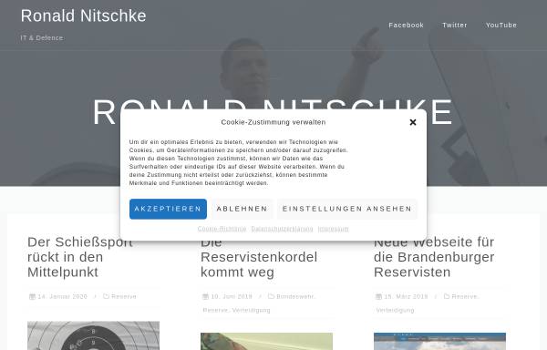 Vorschau von www.ronaldnitschke.de, WLAN, IPv6 und E-Government
