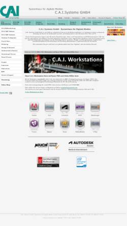 Vorschau der mobilen Webseite www.cai-systeme.com, C.A.I. Systeme GmbH