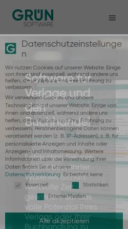 Vorschau der mobilen Webseite www.ntx.de, Fornoff und Heintzenberg GmbH