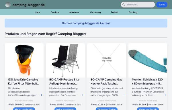 Camping Blogger, Cleverando GmbH