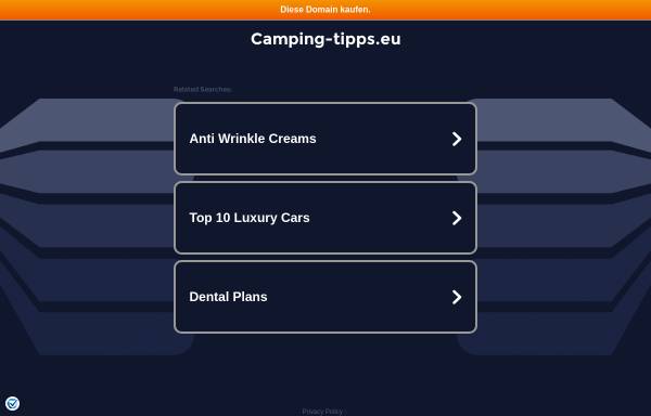 Vorschau von www.camping-tipps.eu, Camping-Tipps