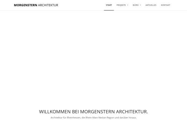 Vorschau von www.morgenstern-architektur.com, Michael Morgenstern Architektur