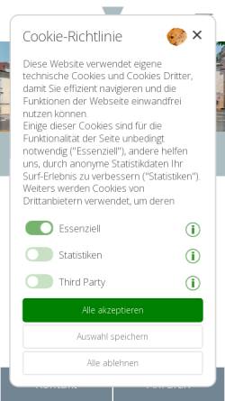 Vorschau der mobilen Webseite www.zdp.it, Ziernhöld-Dosser & Partner