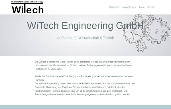 Vorschau von www.witech-engineering.de, WiTech Engineering GmbH