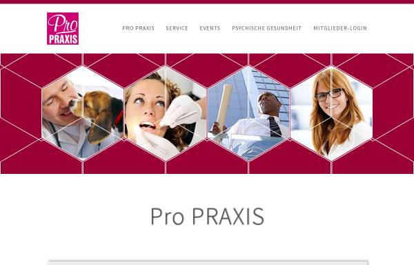 Vorschau von www.propraxis.de, Pro Praxis e.V.