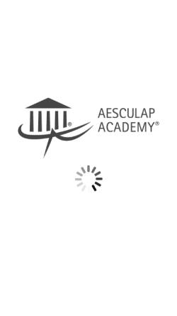 Vorschau der mobilen Webseite germany.aesculap-academy.com, Aesculap Akademie