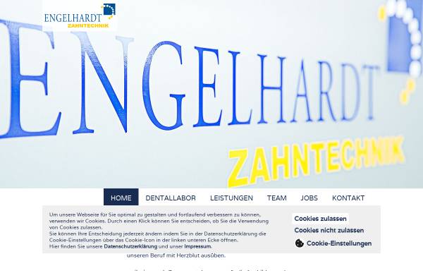 Vorschau von www.engelhardt-zahntechnik.de, Engelhardt Zahntechnik, Inh. Bernd Engelhardt