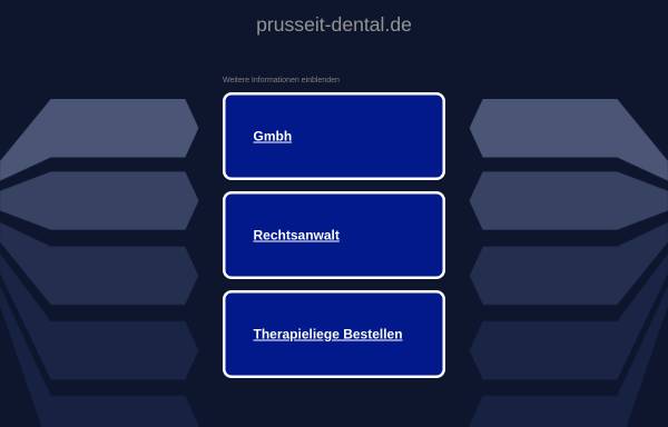 Vorschau von www.dentallabor-prusseit.de, Prusseit Dental GmbH