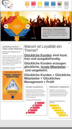 Vorschau der mobilen Webseite www.die-marketing-fuechse.de, Die Füchse Gesellschaft für Marketing + Kommunikation + Medien mbH