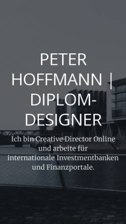 Vorschau der mobilen Webseite www.ph-wert.de, Peter Hoffmann