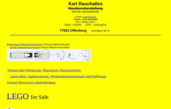 Vorschau von www.karlr.de, Rauchalles, Ratchanee und Karl