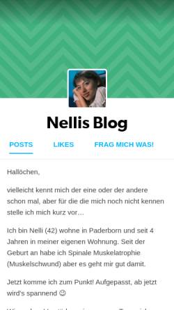 Vorschau der mobilen Webseite nelli-reger.de, Reger, Nelli