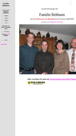 Vorschau der mobilen Webseite www.rehbann.de, Rehbann, Familie