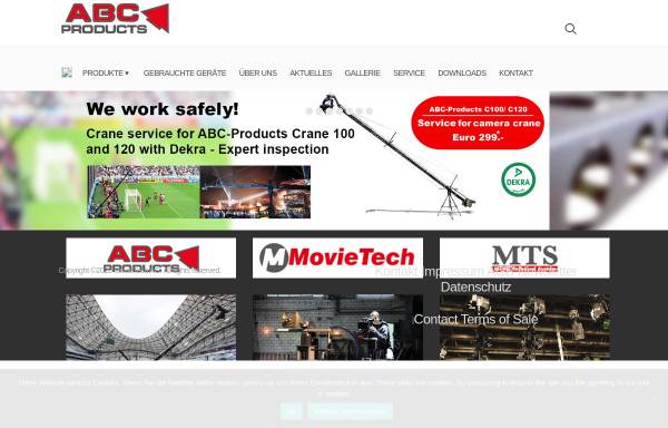 Vorschau von abc-products.de, ABC Products GmbH