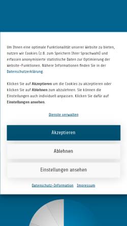 Vorschau der mobilen Webseite www.bm-t.de, BM-T Beteiligungsmanagement Thüringen GmbH