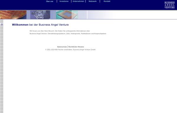 Vorschau von www.business-angel-venture.de, Business Angel Venture GmbH