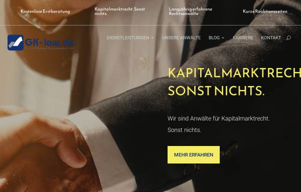 Vorschau von www.gk-law.de, Gündel & Katzorke Rechtsanwaltsgesellschaft mbH