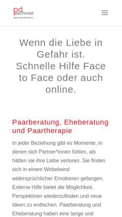 Vorschau der mobilen Webseite www.psychorad.de, pd psychorad
