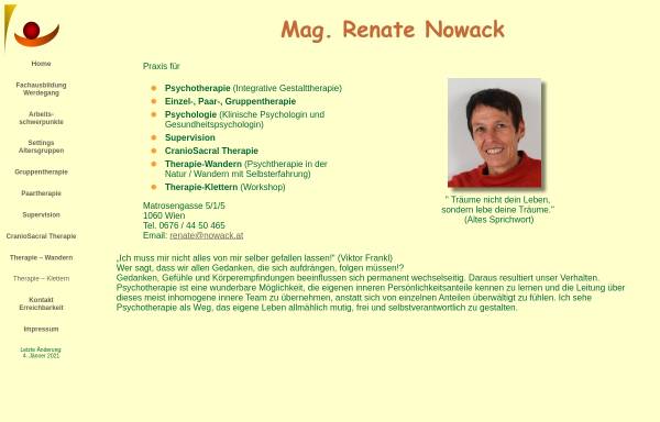 Vorschau von www.nowack.at, Mag. Renate Nowack