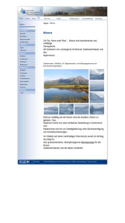 Vorschau der mobilen Webseite www.wagner-ugau.de, ALW - Moore und Moorschutz in Süddeutschland und im Alpenraum