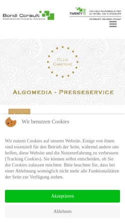 Vorschau der mobilen Webseite www.club-carriere.com, Efficient Marketing GmbH