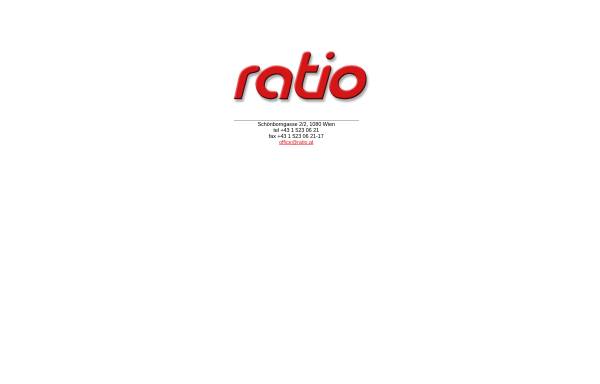 Vorschau von www.ratio.at, Ratio Betriebsberatungges.m.b.H.