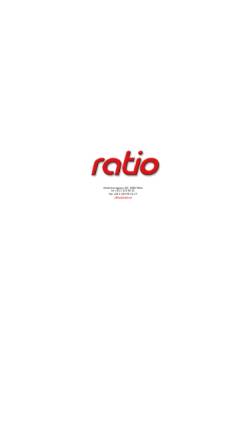 Vorschau der mobilen Webseite www.ratio.at, Ratio Betriebsberatungges.m.b.H.