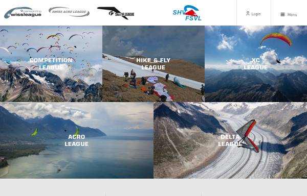 Vorschau von www.swiss-league.ch, Swissleague Paragliding