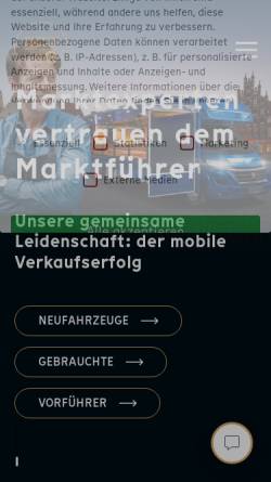 Vorschau der mobilen Webseite www.borco.de, Borco-Höhns GmbH + Co. KG