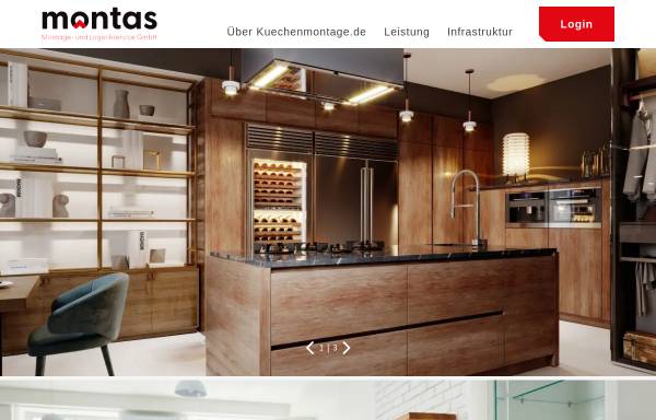 Vorschau von kuechenmontage.de, Montas Montagedienste mit System GmbH für Möbel und Einrichtungsgüter