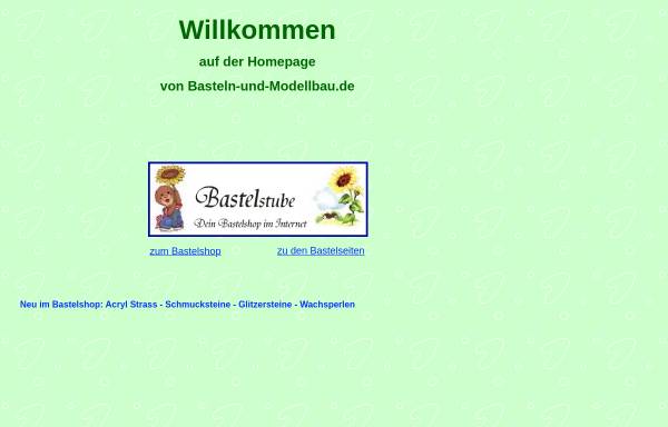 Vorschau von www.basteln-und-modellbau.de, Bastel und Modellbauversand, Jürgen Michaelis