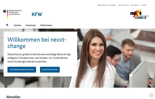 Nexxt - Initative Unternehmensnachfolge bei der KfW - Mittelstandsbank
