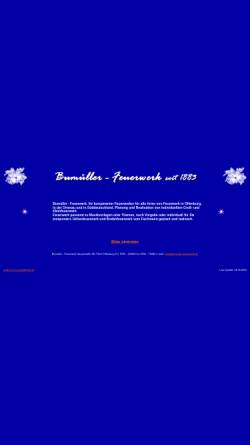 Vorschau der mobilen Webseite www.bumueller-feuerwerk.de, Bumüller - Feuerwerk