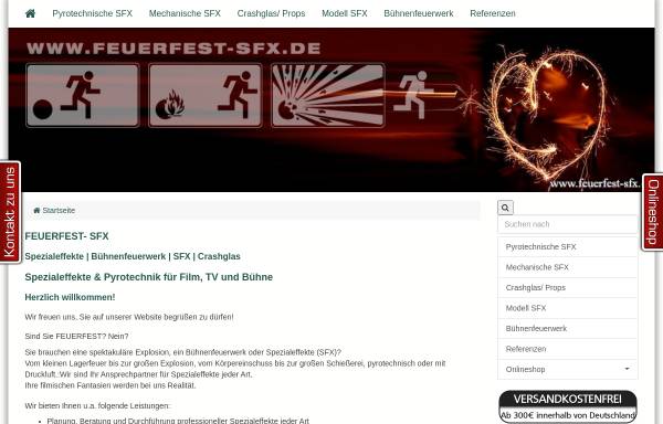 Vorschau von www.feuerfest-sfx.de, Feuerfest