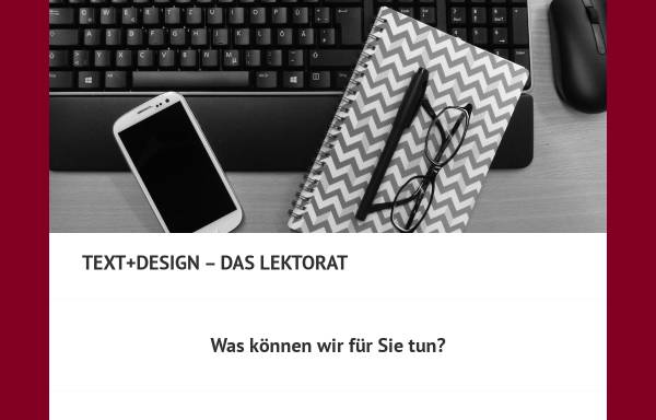 Vorschau von www.textplusdesign.de, Text+Design - Jutta Cram