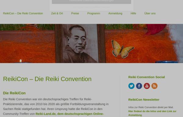 Vorschau von www.reiki-convention.de, Reiki Convention