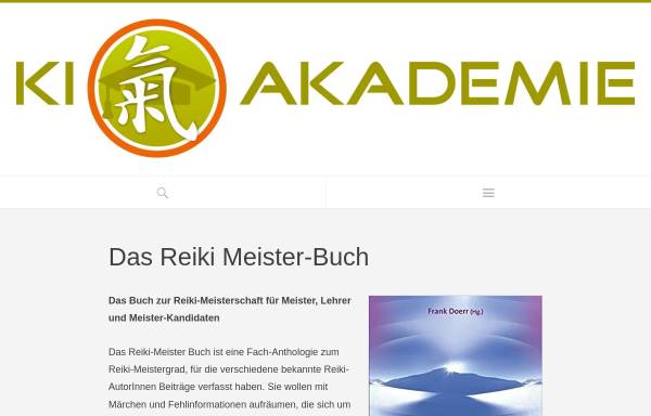 Vorschau von www.reiki-meister-grad.de, Der Reiki Meister-Grad - das Buch zur Reiki-Meisterschaft