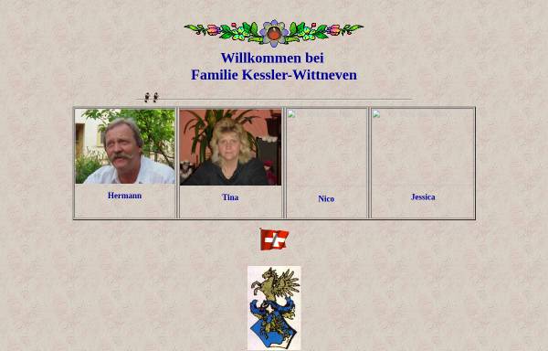 Vorschau von home.datacomm.ch, Kessler-Wittneven, Familie