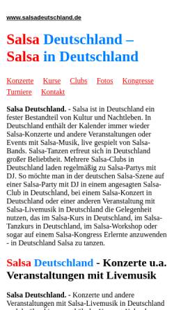 Vorschau der mobilen Webseite www.salsa-amt.de, Das Salsa-Amt