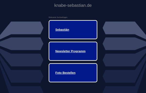Vorschau von www.knabe-sebastian.de, Knabe, Sebastian