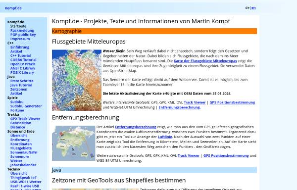 Vorschau von www.kompf.de, Kompf, Martin