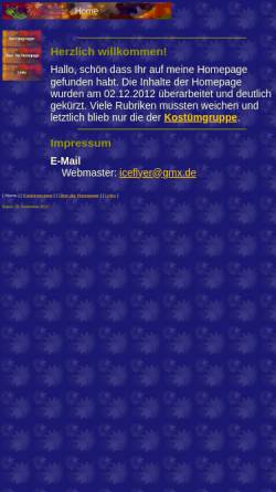 Vorschau der mobilen Webseite www.iceflyer.de, Kornely, Michael