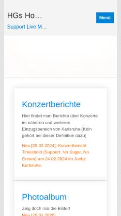 Vorschau der mobilen Webseite www.hgkrumm.de, Krumm, Hans-Georg
